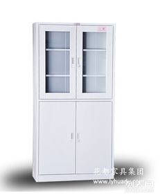 花都牌冷轧板双层铁皮文件柜 办公存储的经济实用之选